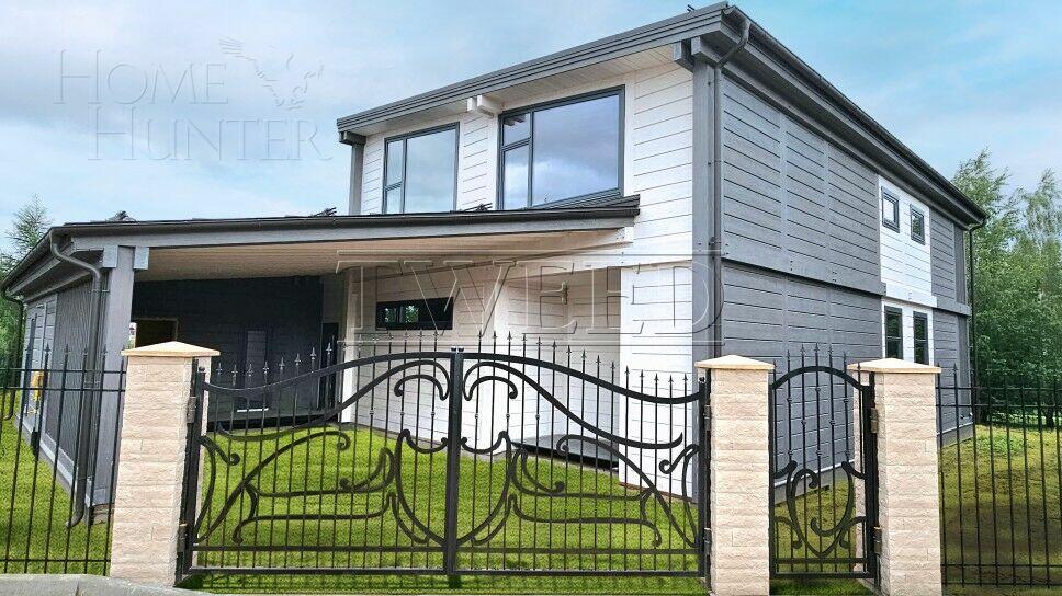 2-этажный коттедж 500 м² без отделки