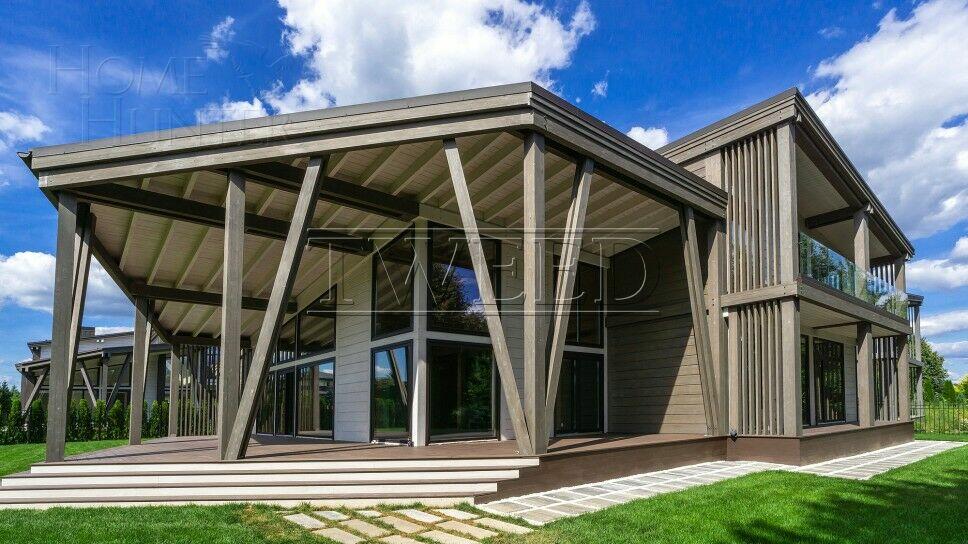 2-этажный коттедж 500 м² с отделкой