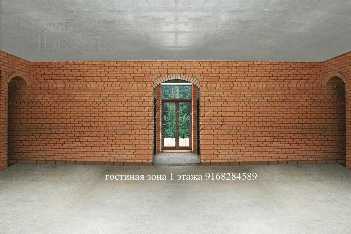 2-этажный коттедж 1 100 м² без отделки