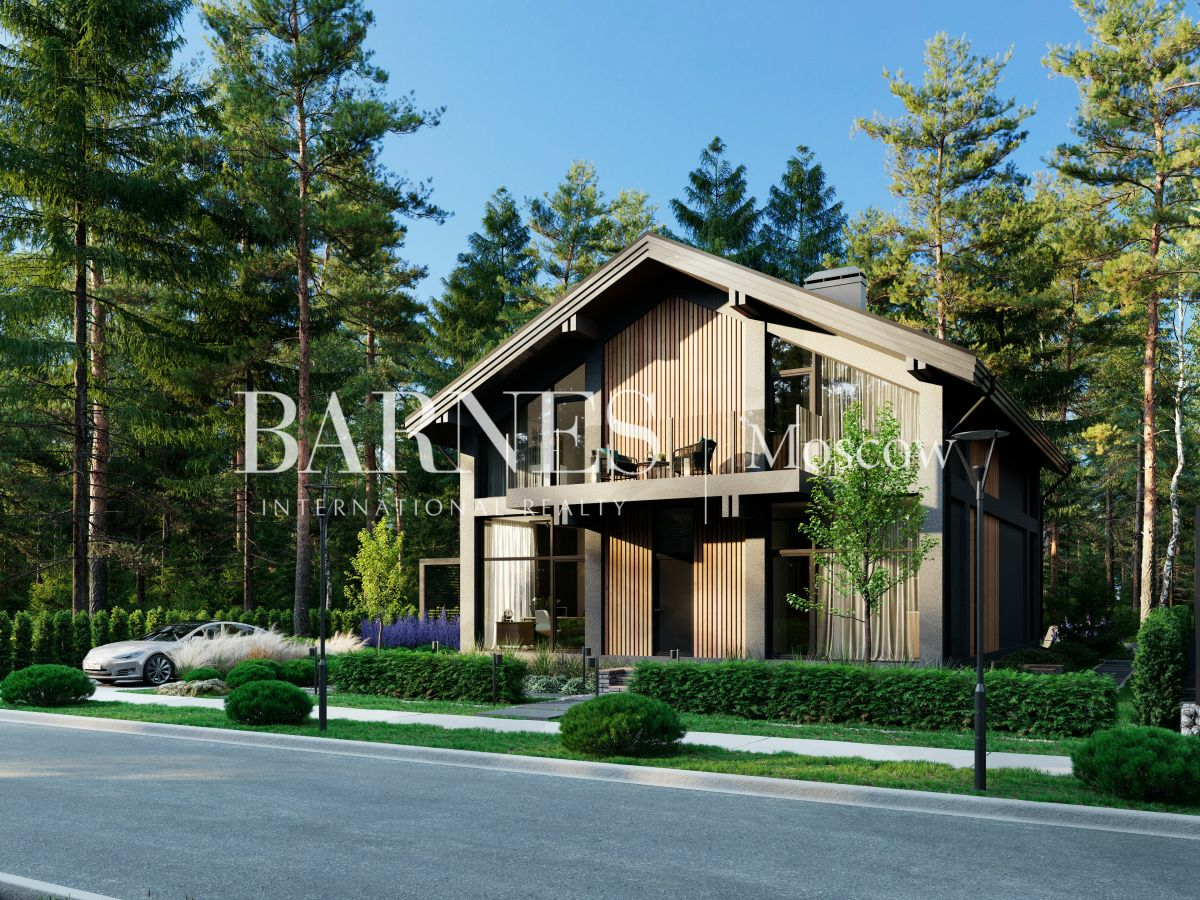 2-этажный коттедж 306 м² без отделки