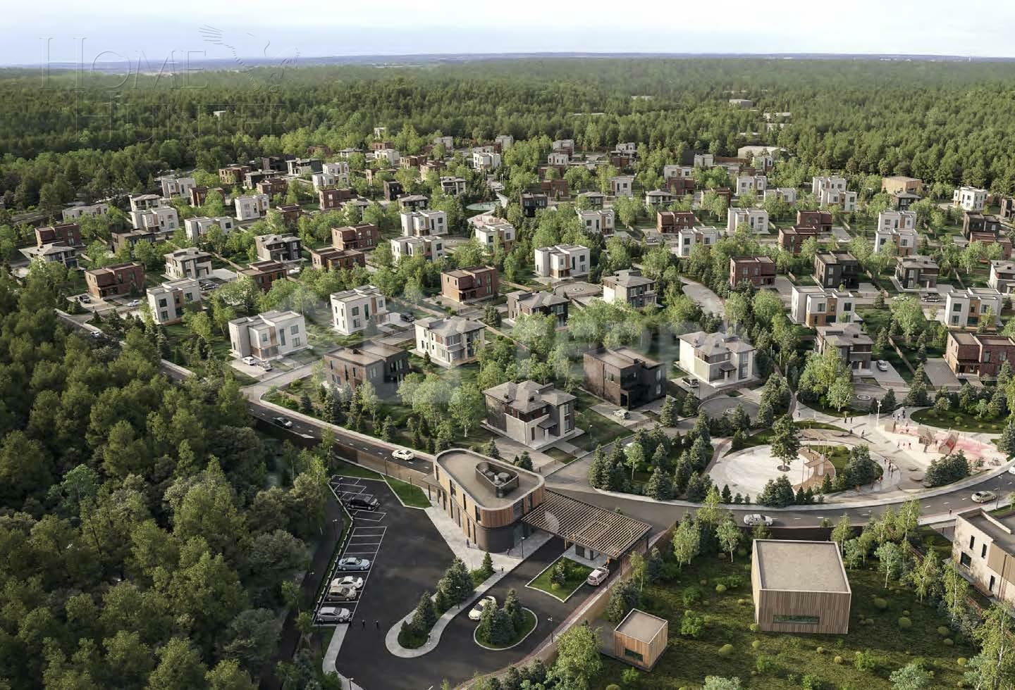 2-этажный коттедж 290 м² без отделки