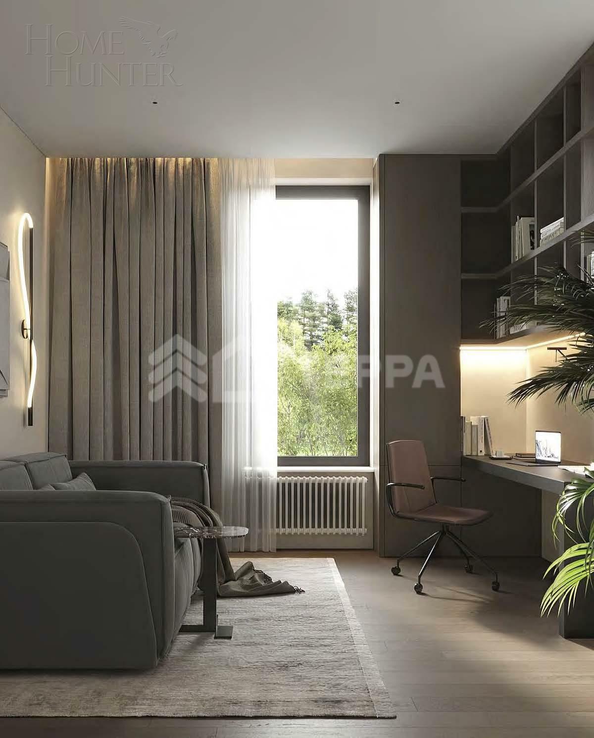 2-этажный коттедж 284 м² без отделки