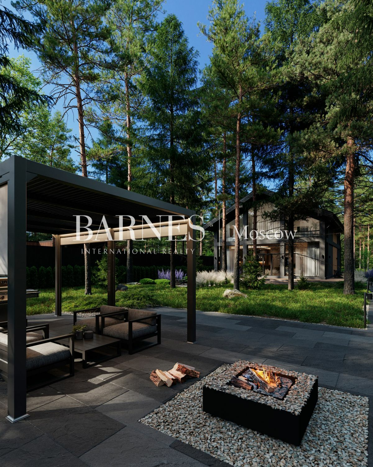 2-этажный коттедж 306 м² без отделки