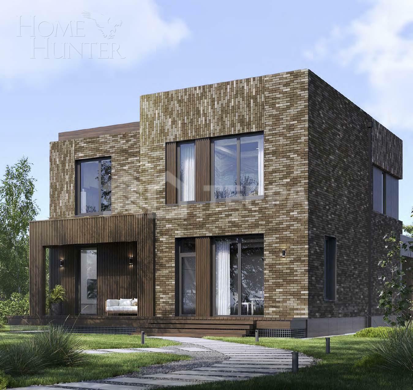 2-этажный коттедж 290 м² без отделки