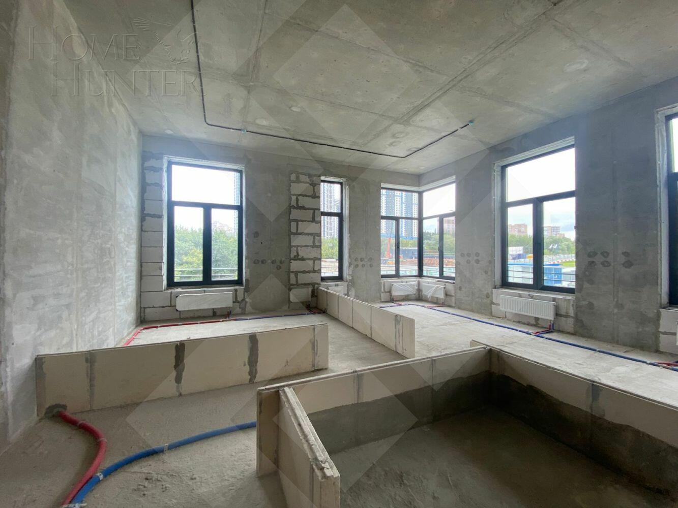 1-КОМН. КВАРТИРА БЕЗ ОТДЕЛКИ 49.5 М² НА 1 ЭТАЖЕ