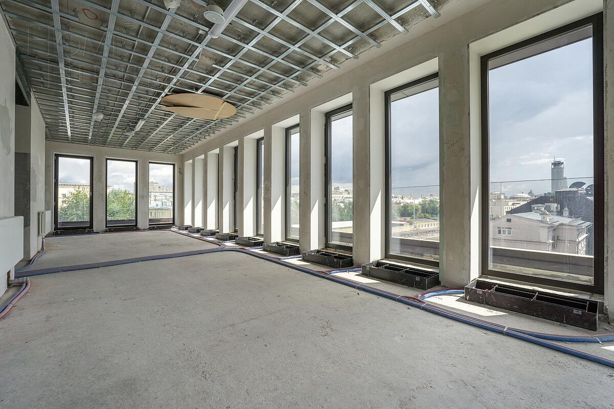 6-КОМН. АПАРТАМЕНТЫ БЕЗ ОТДЕЛКИ 261.4 М² НА 5 ЭТАЖЕ