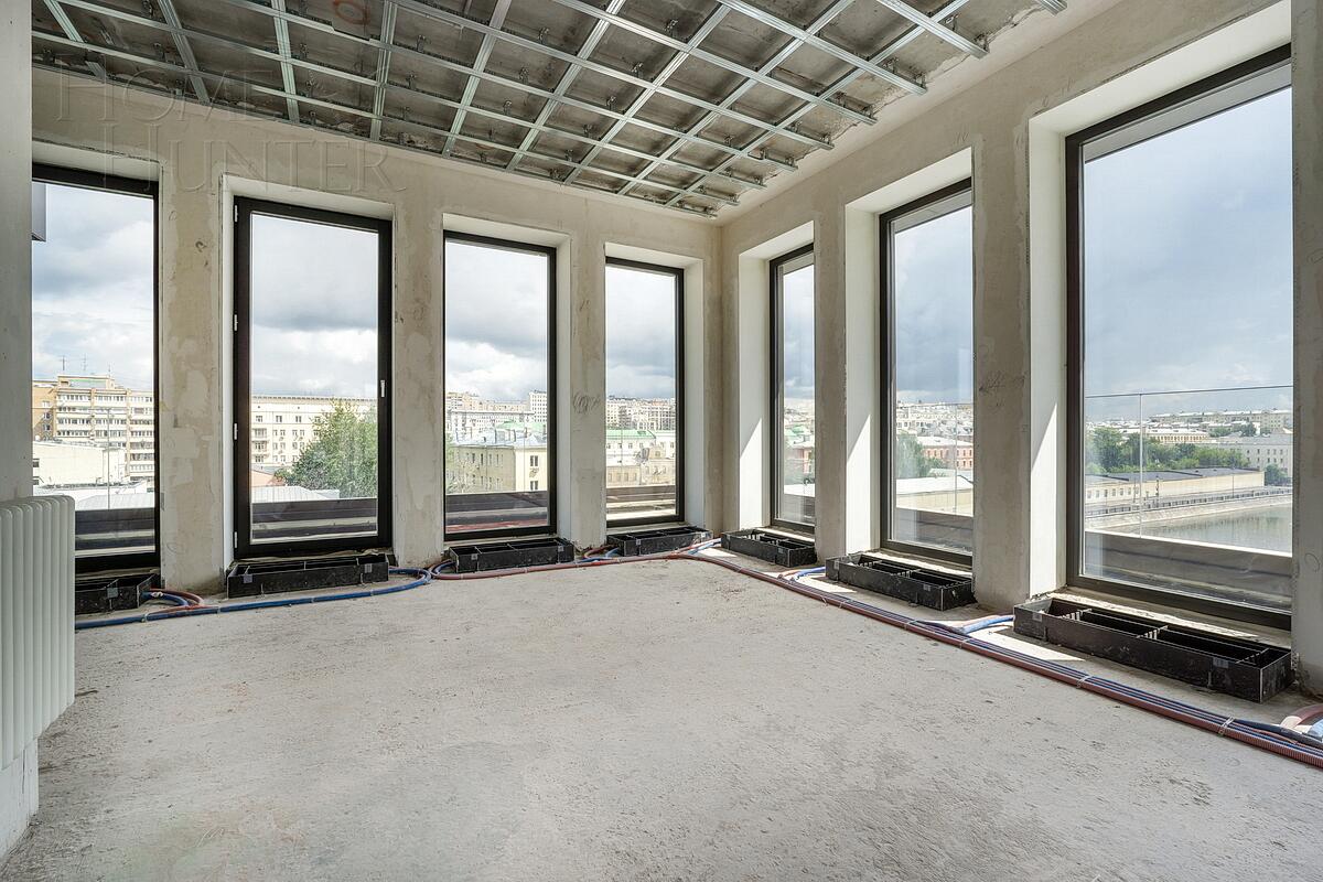 6-КОМН. АПАРТАМЕНТЫ БЕЗ ОТДЕЛКИ 261.4 М² НА 5 ЭТАЖЕ