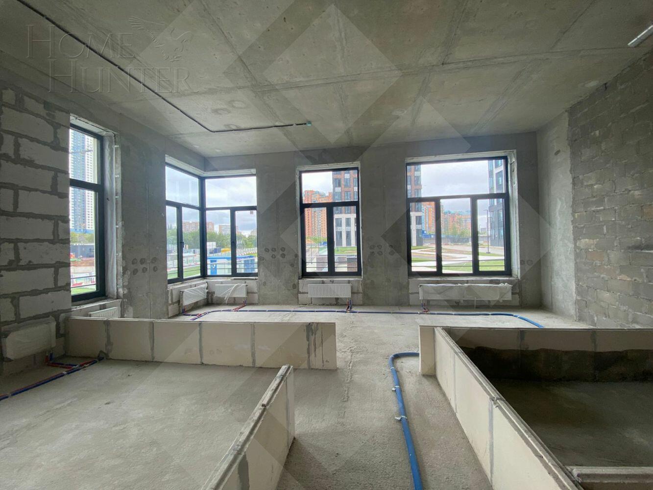 3-КОМН. КВАРТИРА БЕЗ ОТДЕЛКИ 100 М² НА 1 ЭТАЖЕ