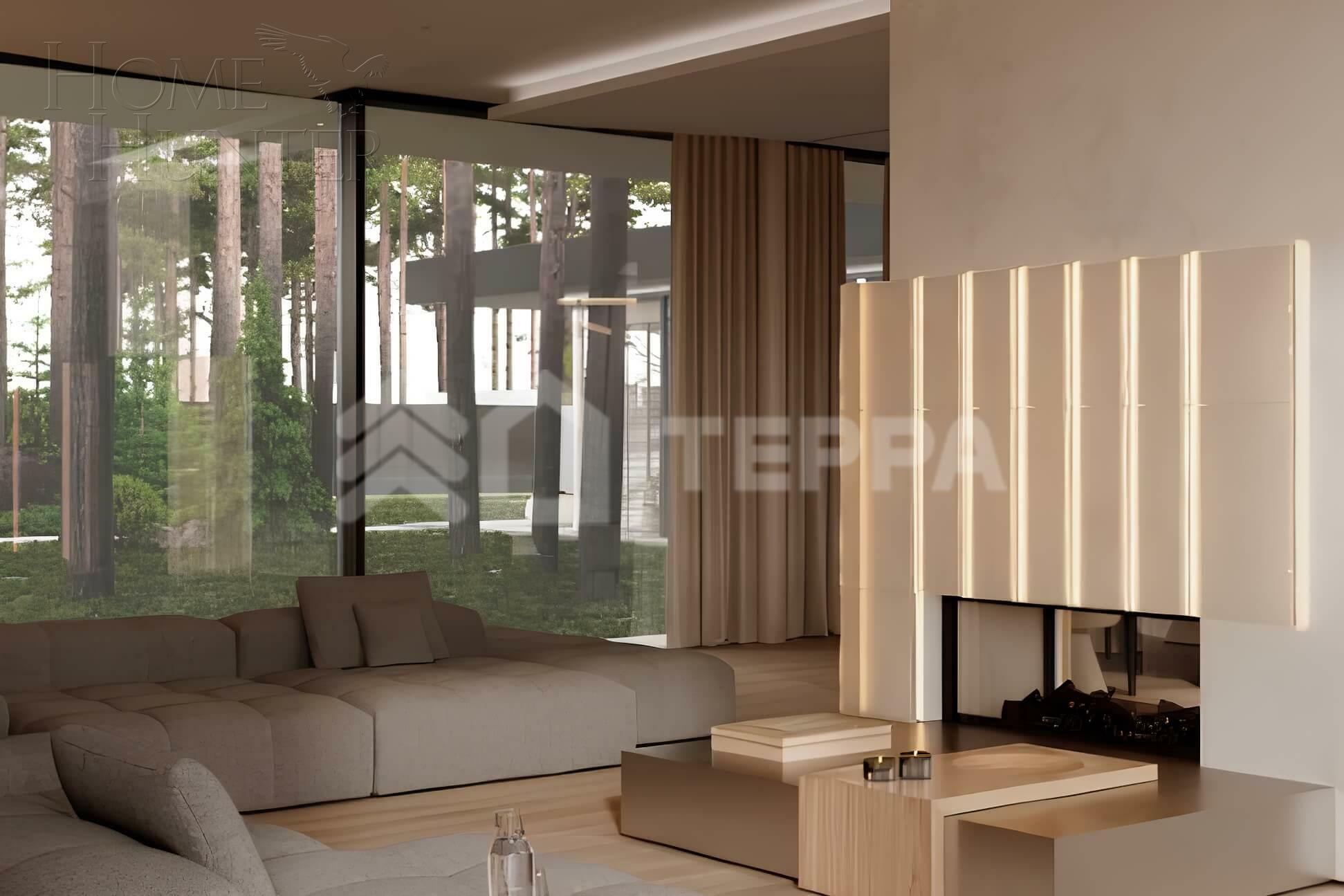 2-этажный коттедж 1 050 м² без отделки