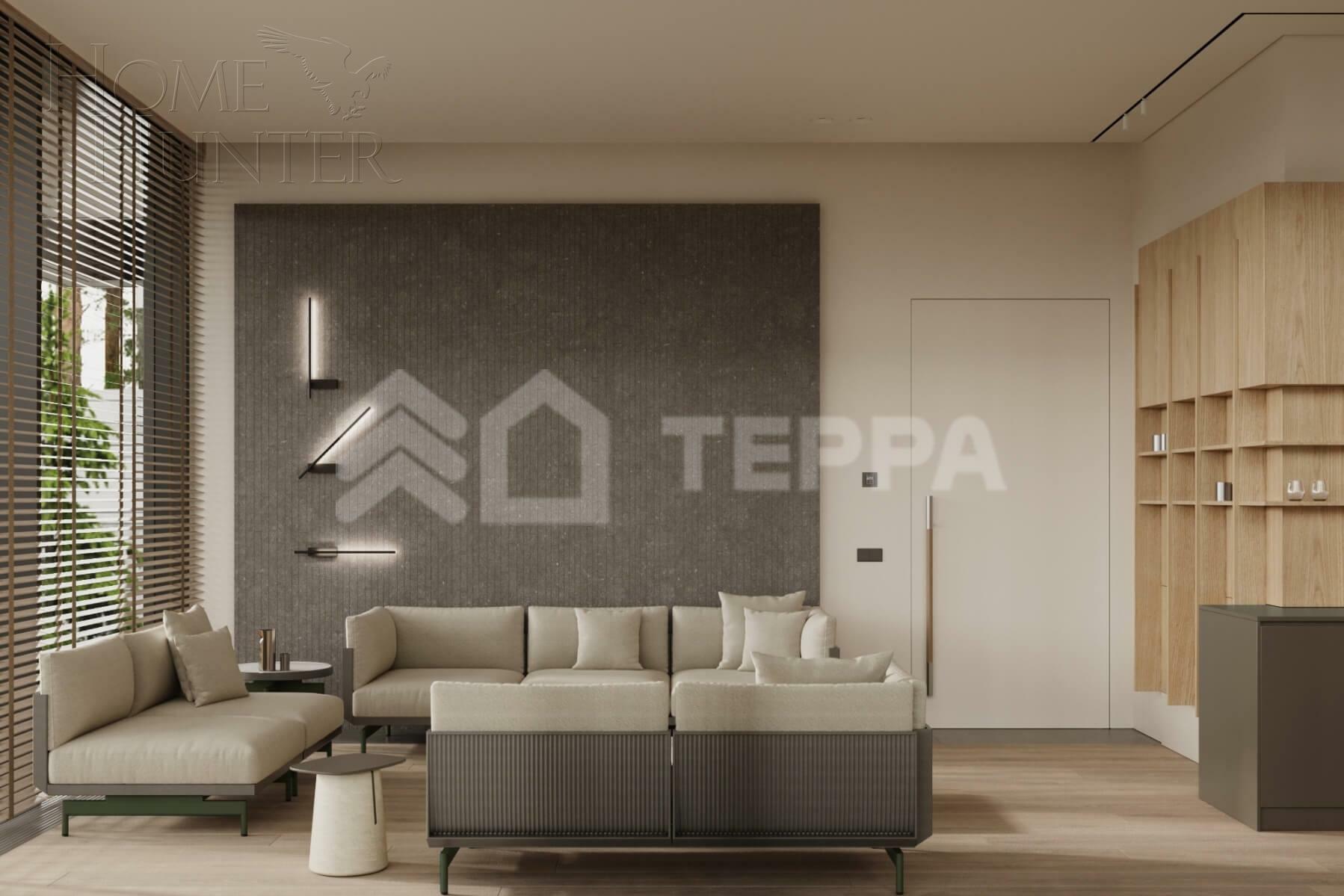 2-этажный коттедж 1 050 м² без отделки