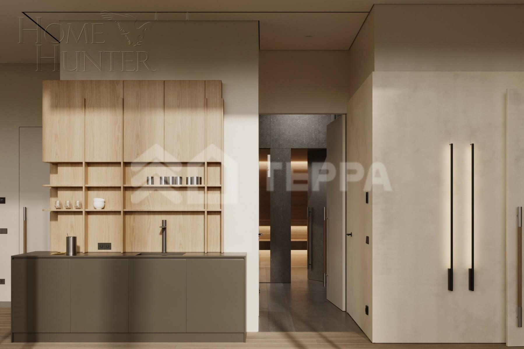 2-этажный коттедж 1 050 м² без отделки