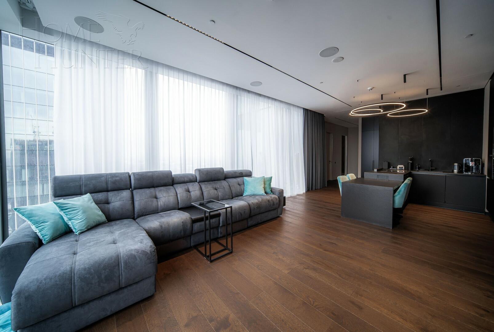 3-КОМН. АПАРТАМЕНТЫ С ОТДЕЛКОЙ 110.75 М² НА 61 ЭТАЖЕ