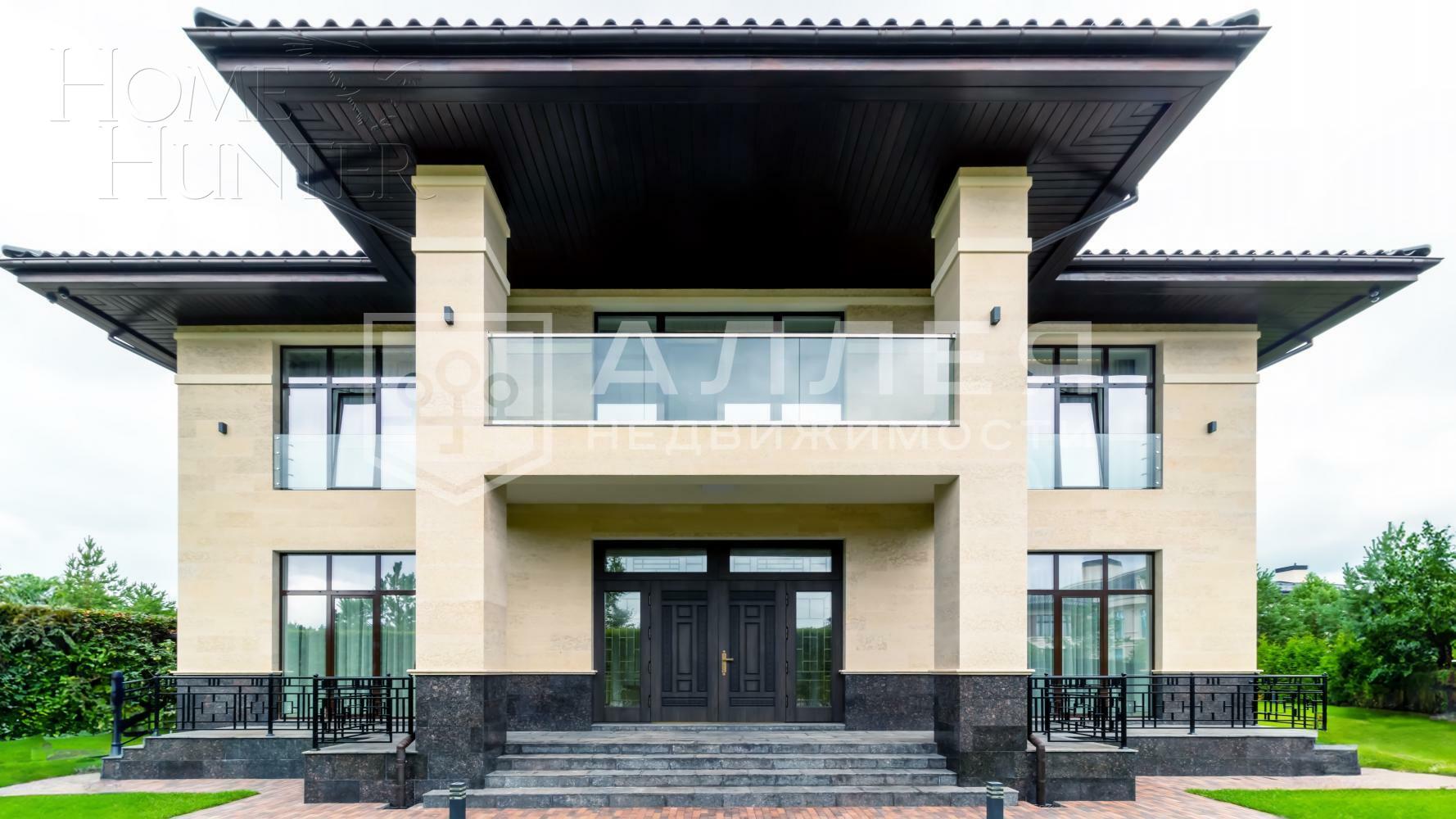 2-этажный коттедж 520 м² с отделкой