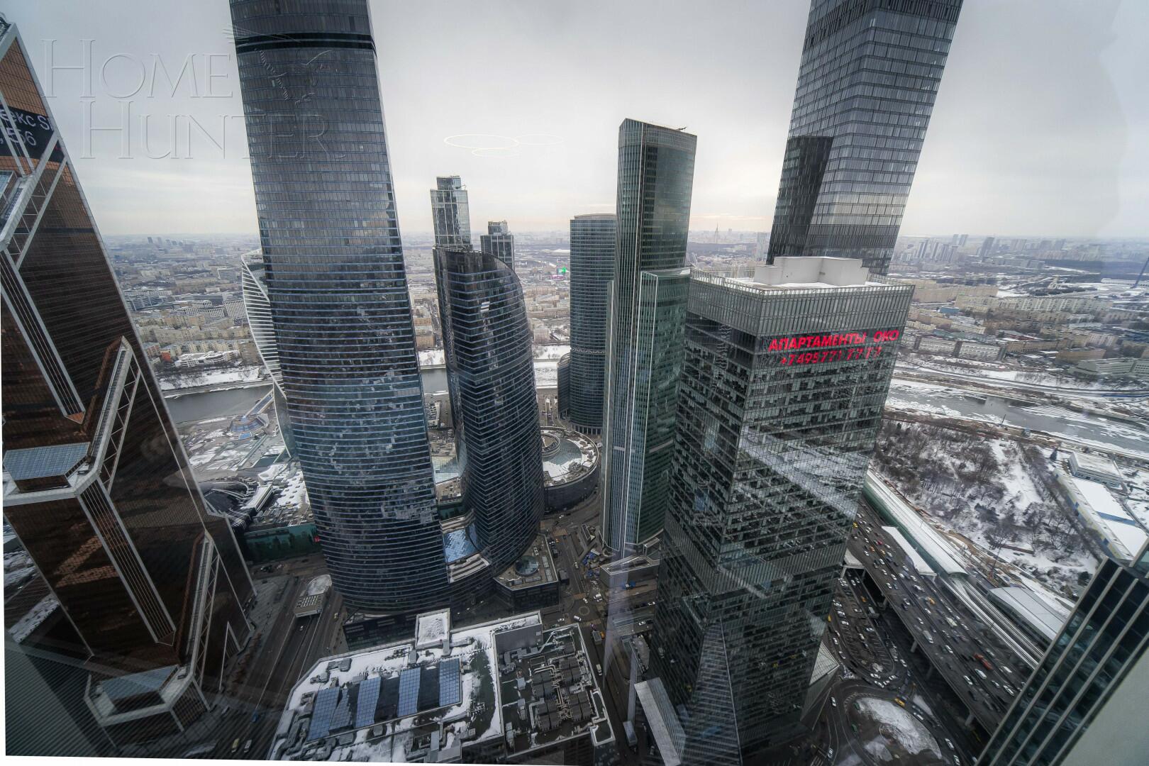 3-КОМН. АПАРТАМЕНТЫ С ОТДЕЛКОЙ 110.75 М² НА 61 ЭТАЖЕ