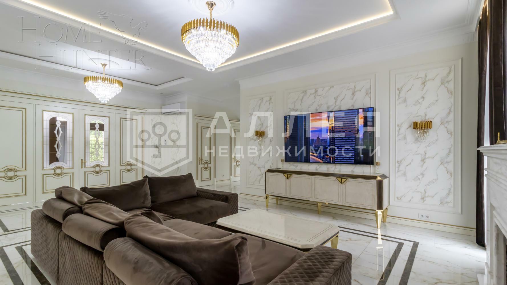 2-этажный коттедж 520 м² с отделкой