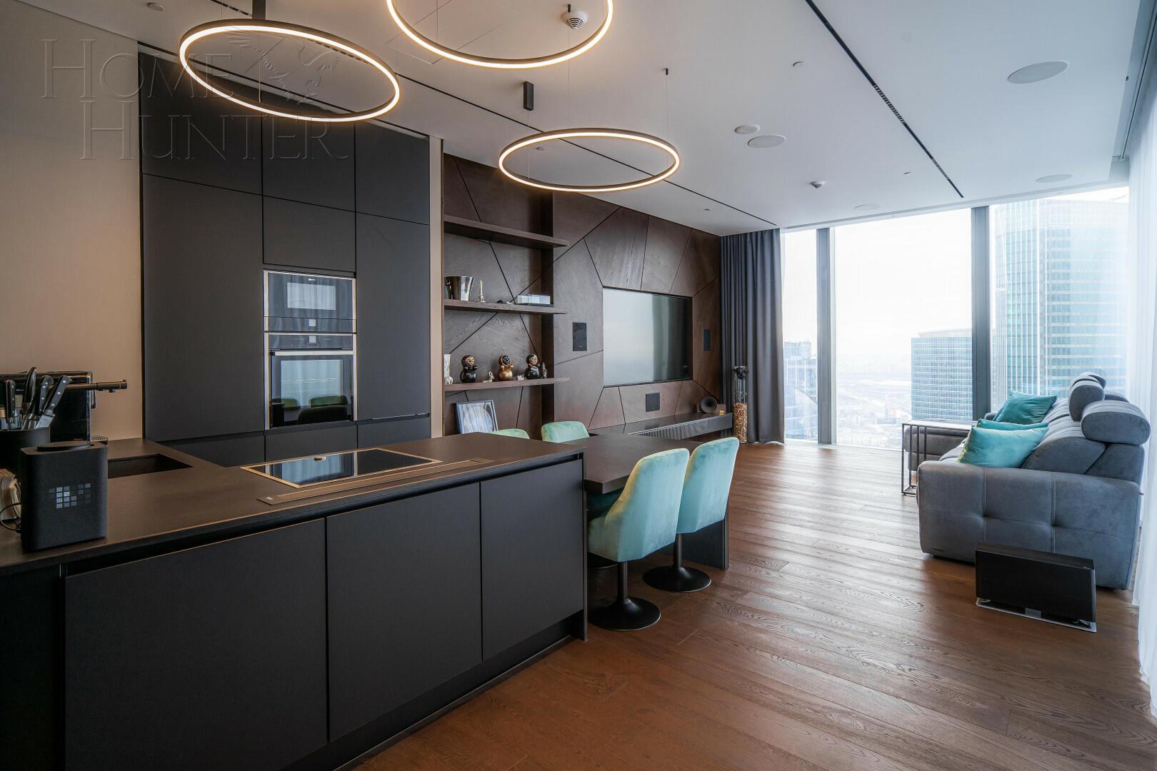 3-КОМН. АПАРТАМЕНТЫ С ОТДЕЛКОЙ 110.75 М² НА 61 ЭТАЖЕ