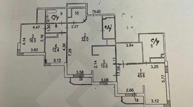 5-КОМН. КВАРТИРА С ОТДЕЛКОЙ 150 М² НА 17 ЭТАЖЕ