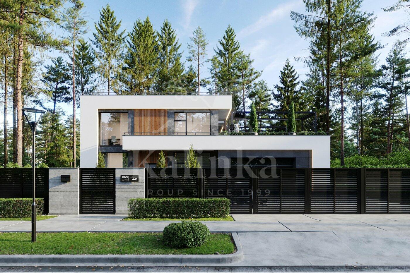 2-этажный коттедж 549 м² без отделки