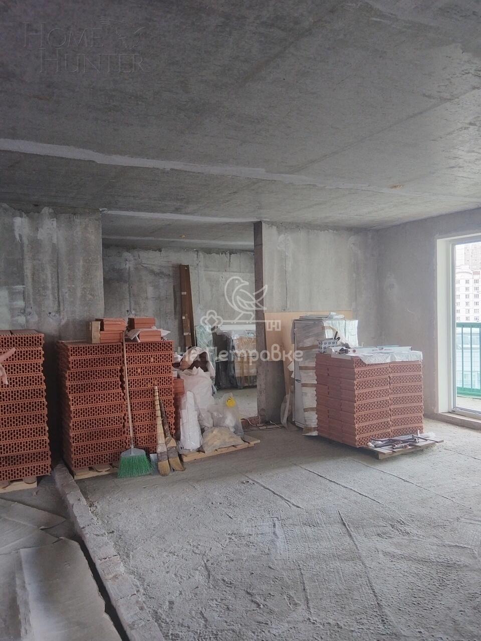 3-КОМН. КВАРТИРА БЕЗ ОТДЕЛКИ 108.1 М² НА 8 ЭТАЖЕ