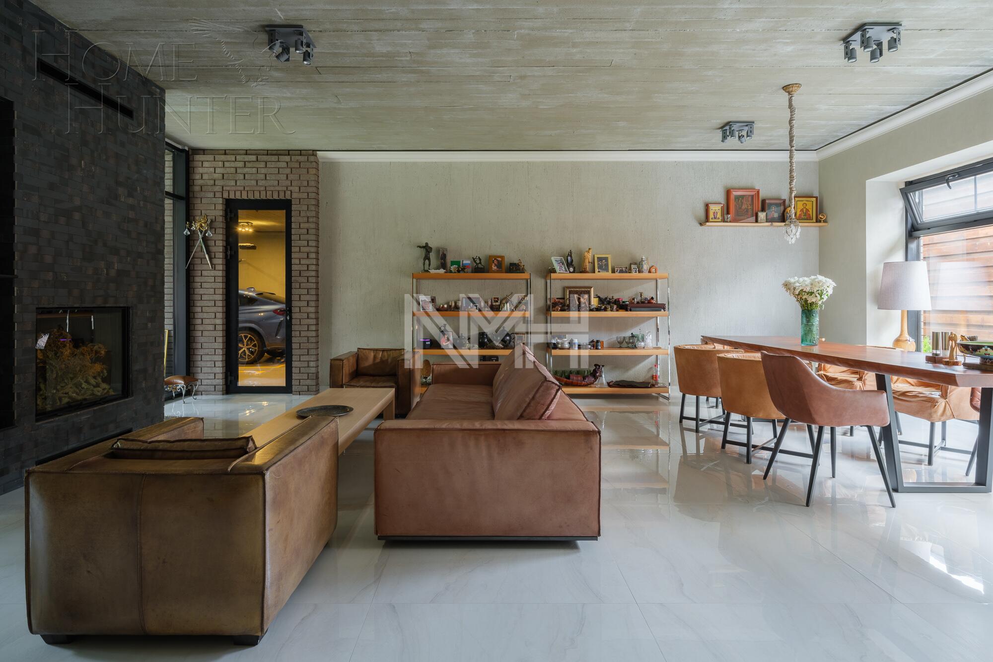 1-этажный коттедж 492 м² с отделкой