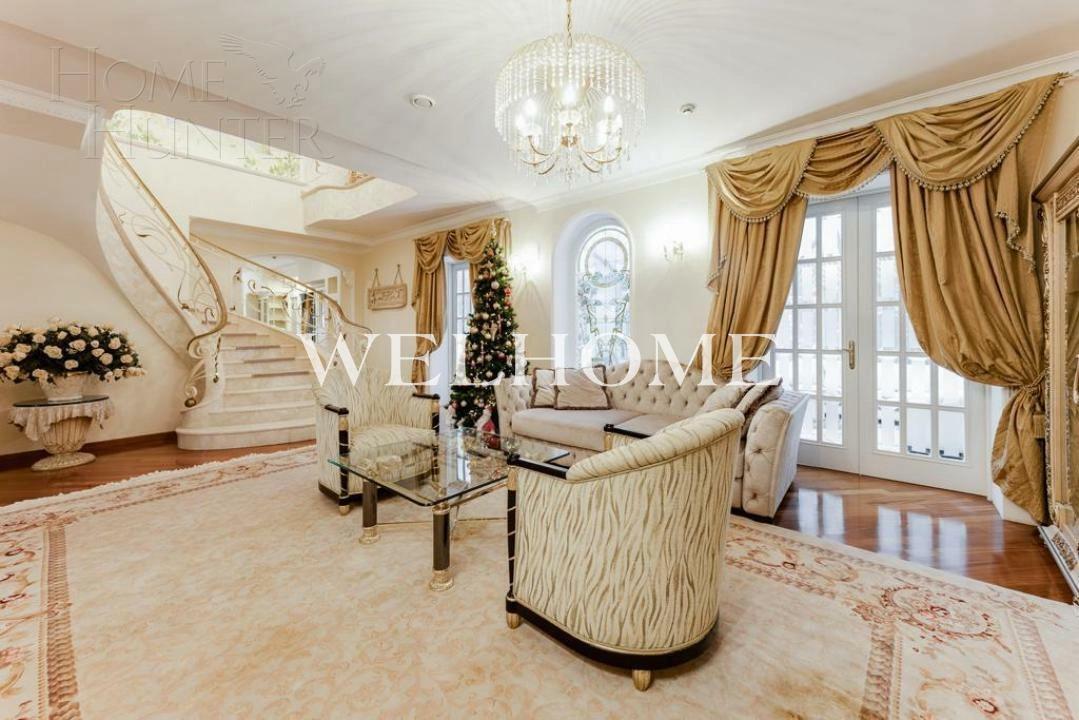 2-этажный коттедж 800 м² с отделкой