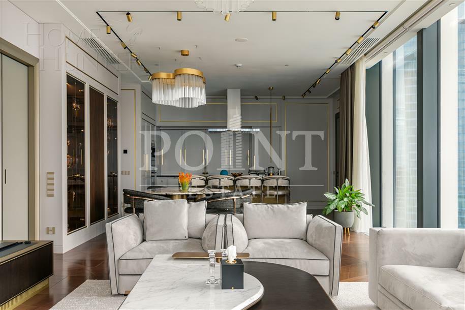 4-КОМН. АПАРТАМЕНТЫ С ОТДЕЛКОЙ 250 М² НА 57 ЭТАЖЕ