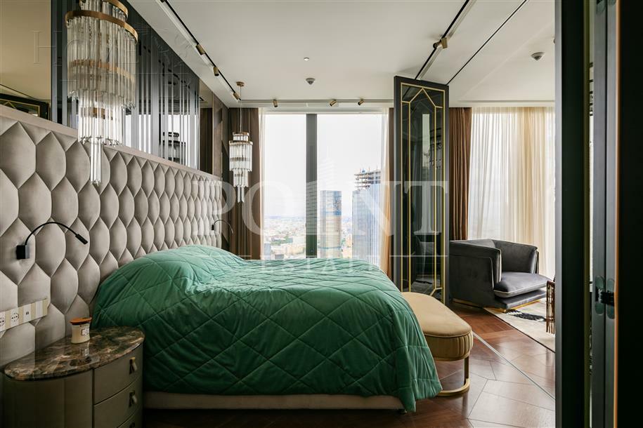 4-КОМН. АПАРТАМЕНТЫ С ОТДЕЛКОЙ 250 М² НА 57 ЭТАЖЕ