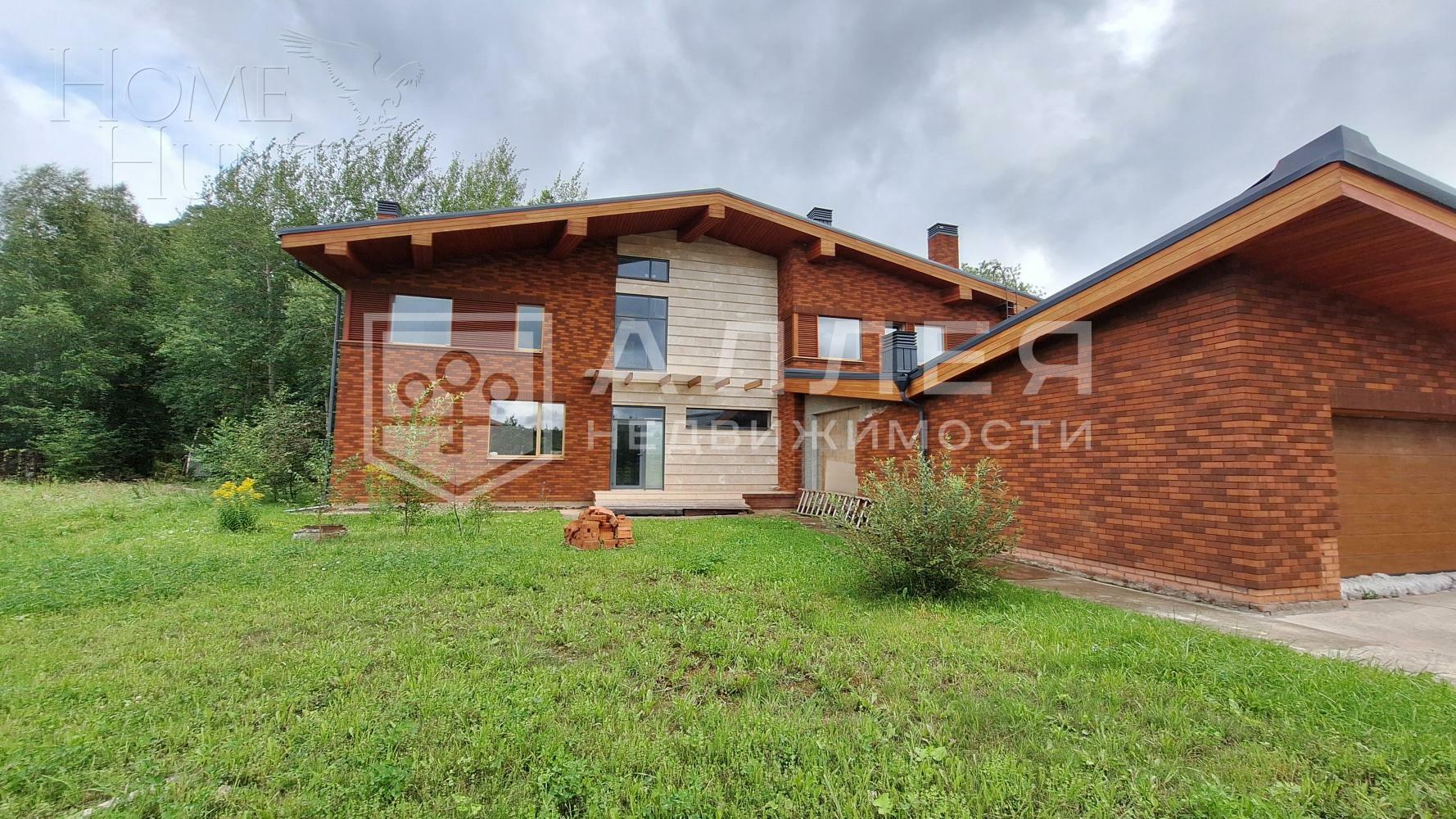 2-этажный коттедж 430 м² без отделки