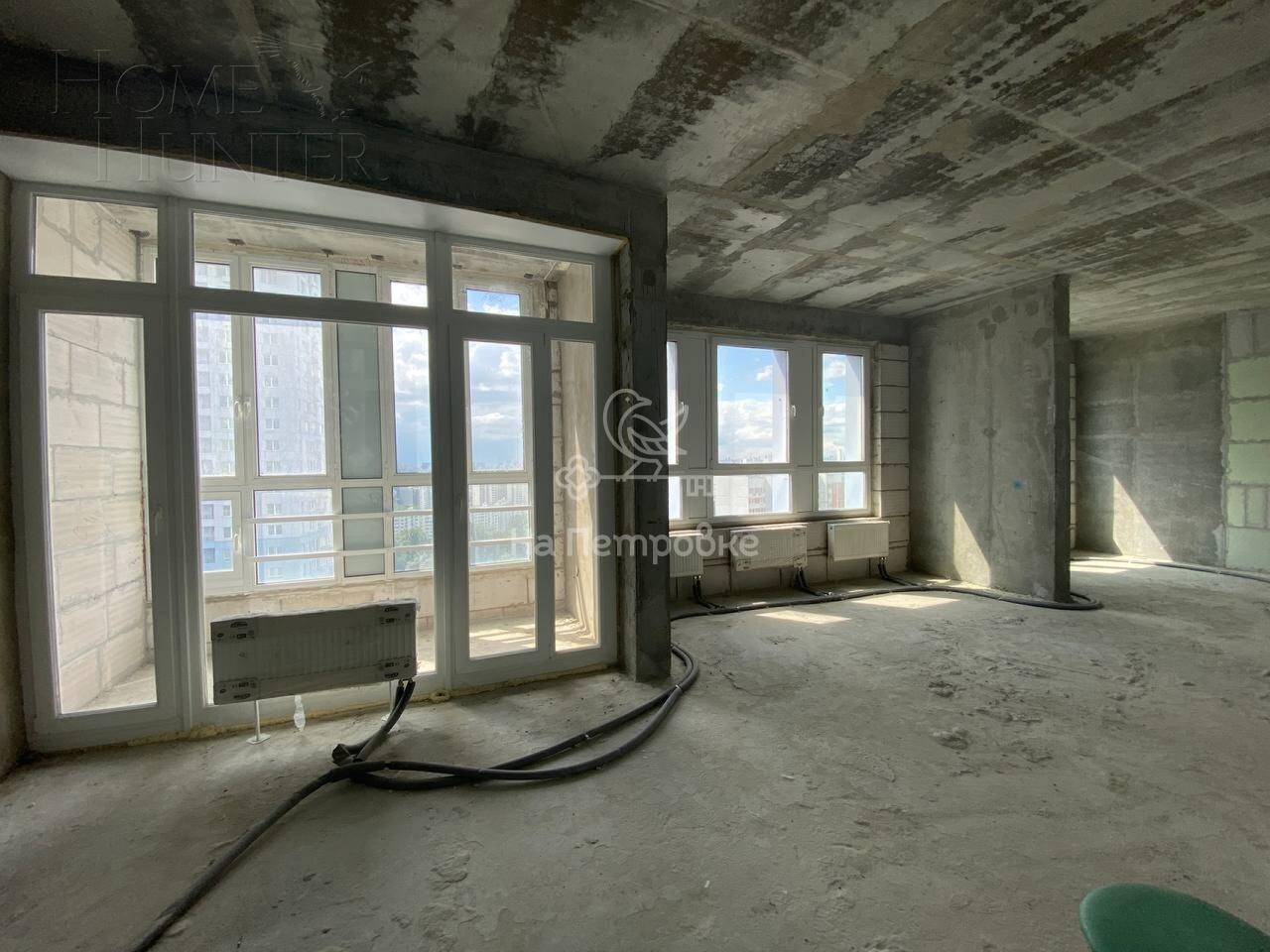 3-КОМН. КВАРТИРА БЕЗ ОТДЕЛКИ 56 М² НА 16 ЭТАЖЕ