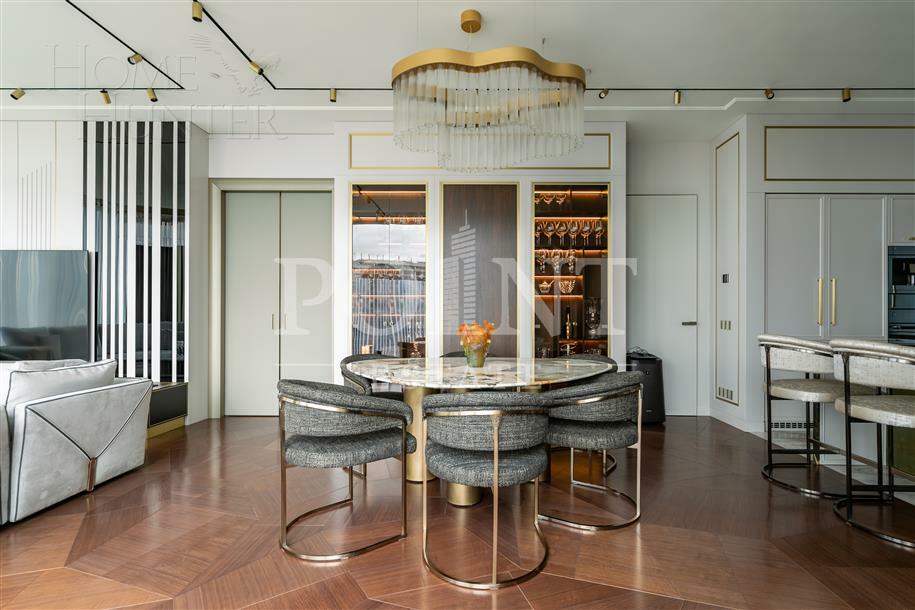 4-КОМН. АПАРТАМЕНТЫ С ОТДЕЛКОЙ 250 М² НА 57 ЭТАЖЕ