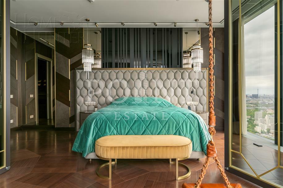 4-КОМН. АПАРТАМЕНТЫ С ОТДЕЛКОЙ 250 М² НА 57 ЭТАЖЕ