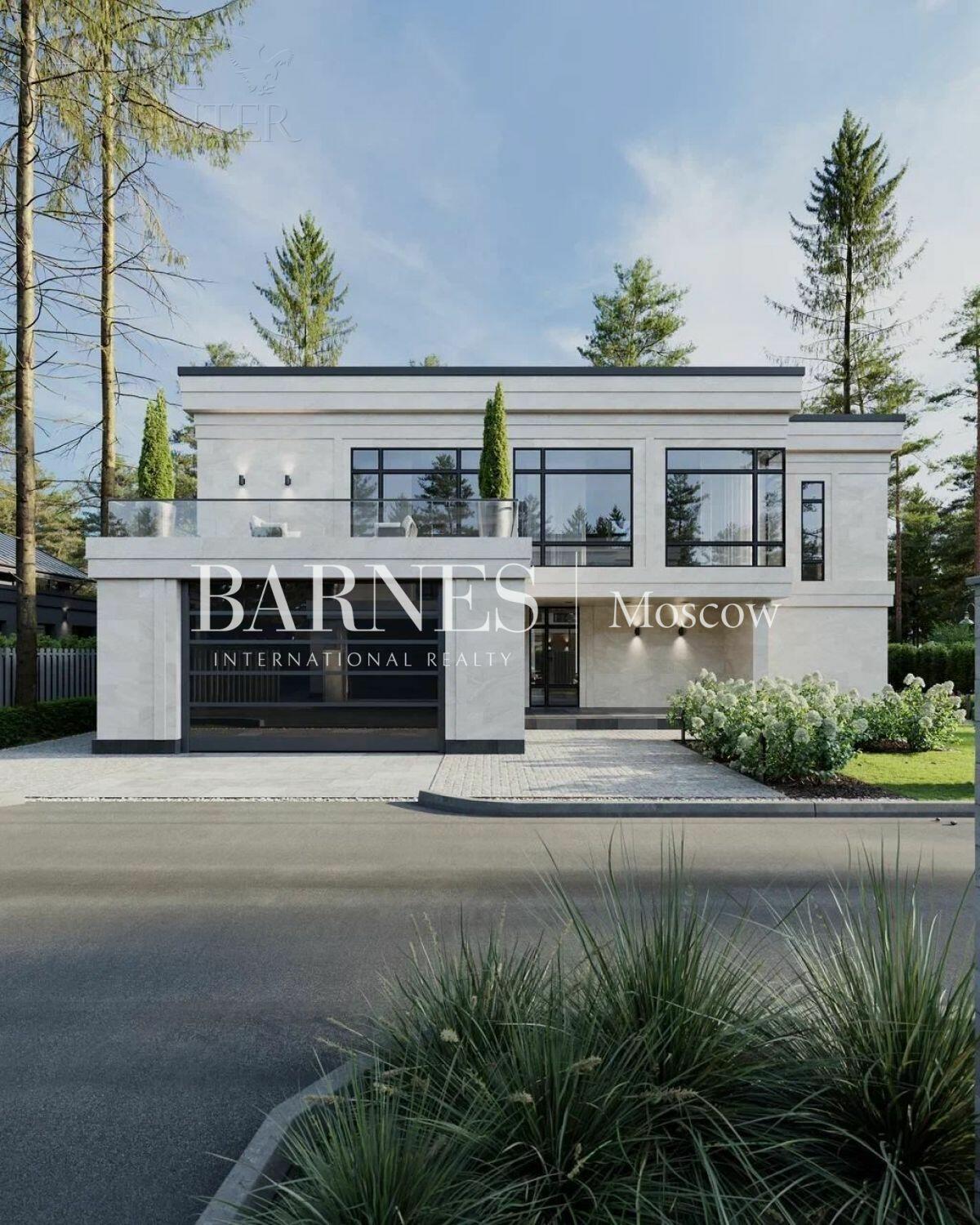 2-этажный коттедж 520 м² без отделки