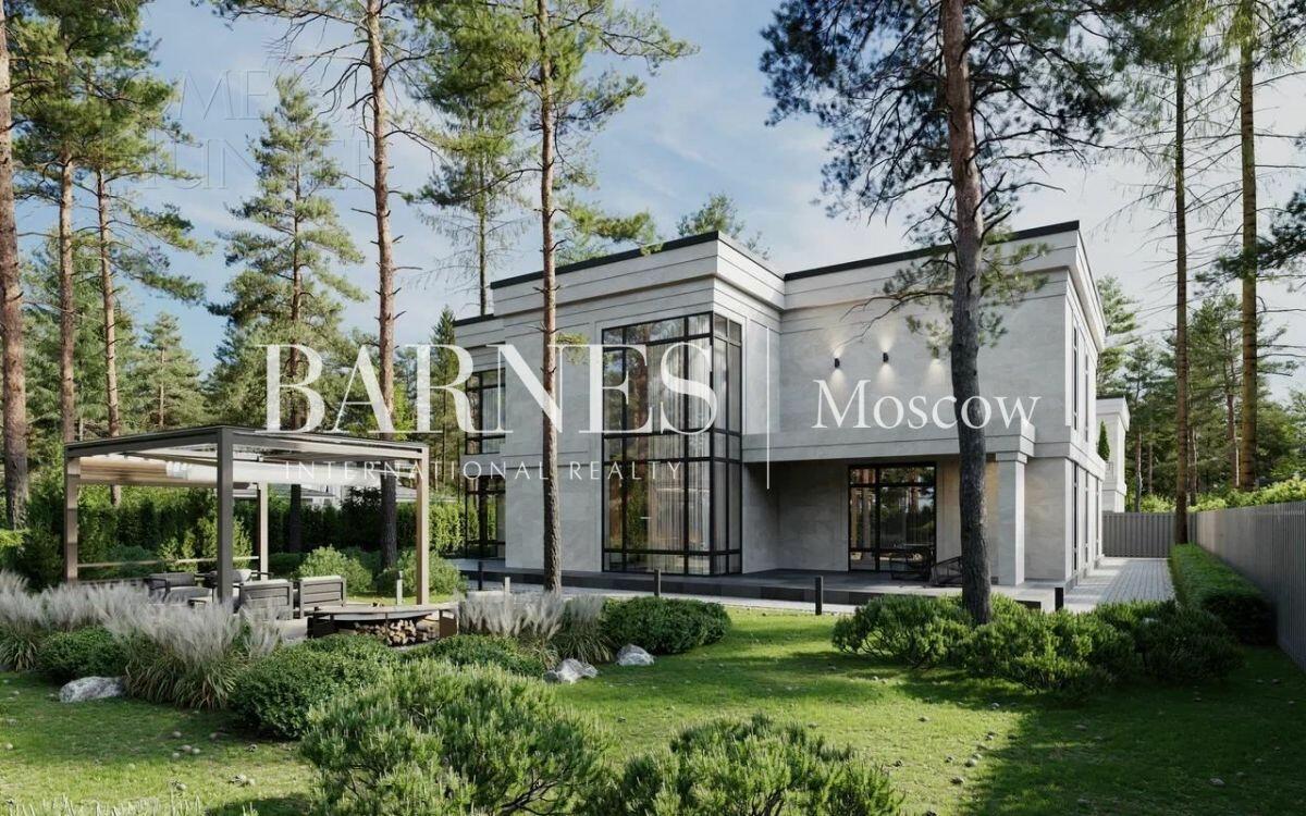 2-этажный коттедж 520 м² без отделки