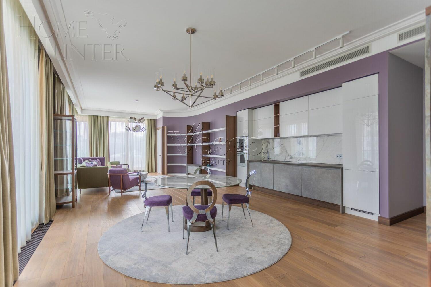 3-КОМН. АПАРТАМЕНТЫ С ОТДЕЛКОЙ 140 М² НА 4 ЭТАЖЕ