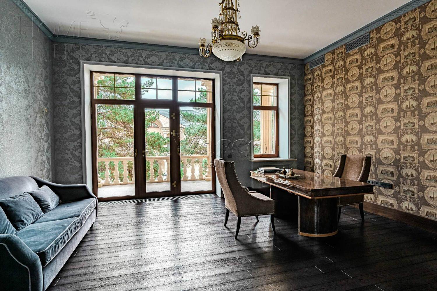 2-этажный коттедж 1 400 м² с отделкой