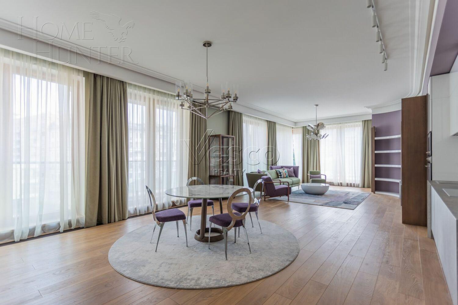 3-КОМН. АПАРТАМЕНТЫ С ОТДЕЛКОЙ 140 М² НА 4 ЭТАЖЕ