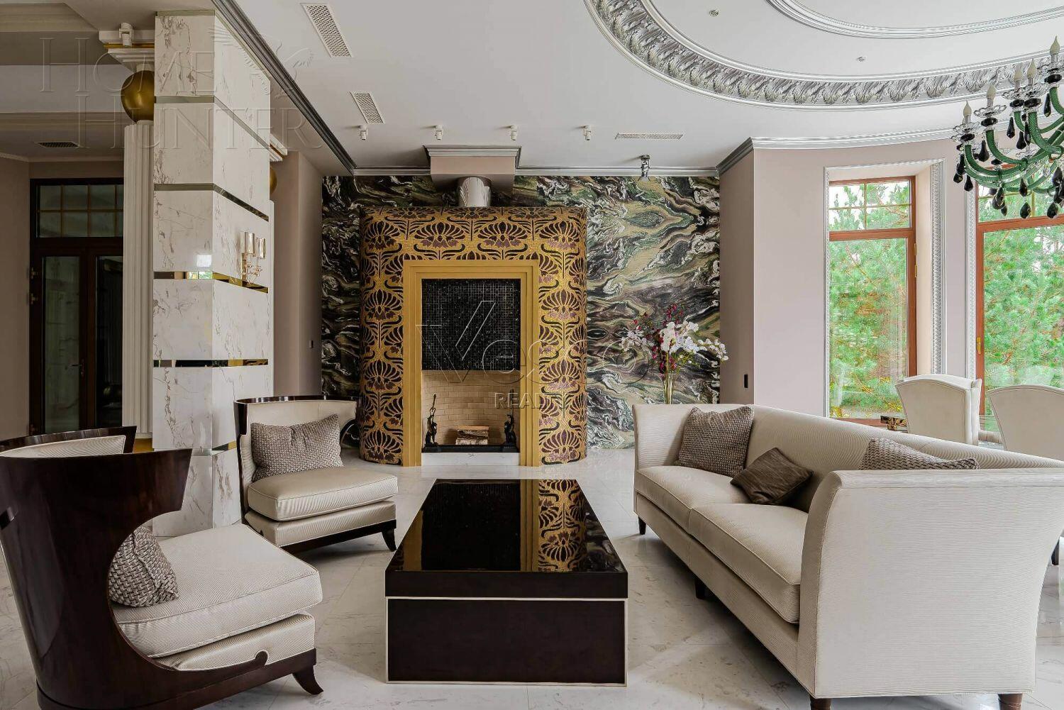 2-этажный коттедж 1 400 м² с отделкой