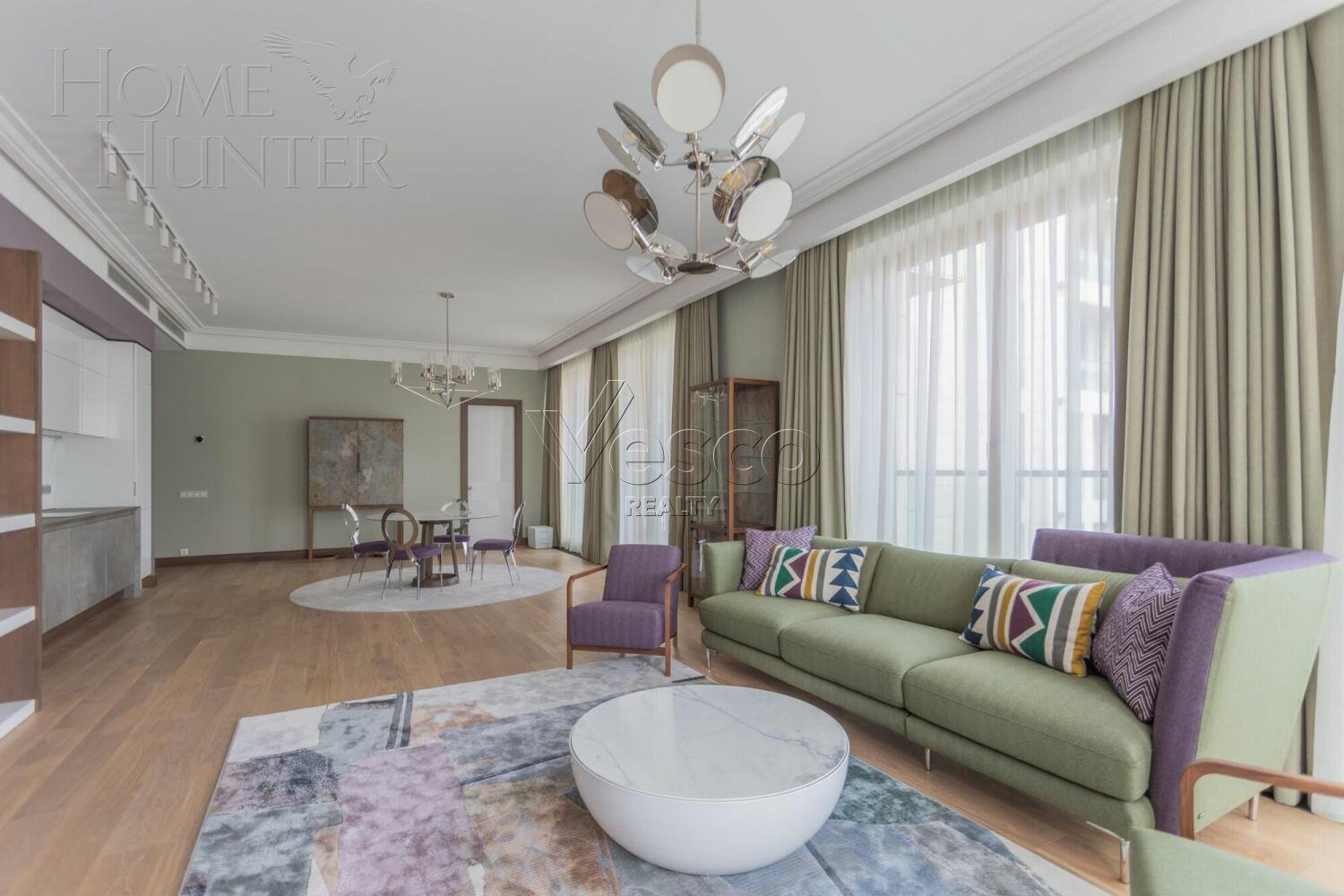 3-КОМН. АПАРТАМЕНТЫ С ОТДЕЛКОЙ 140 М² НА 4 ЭТАЖЕ