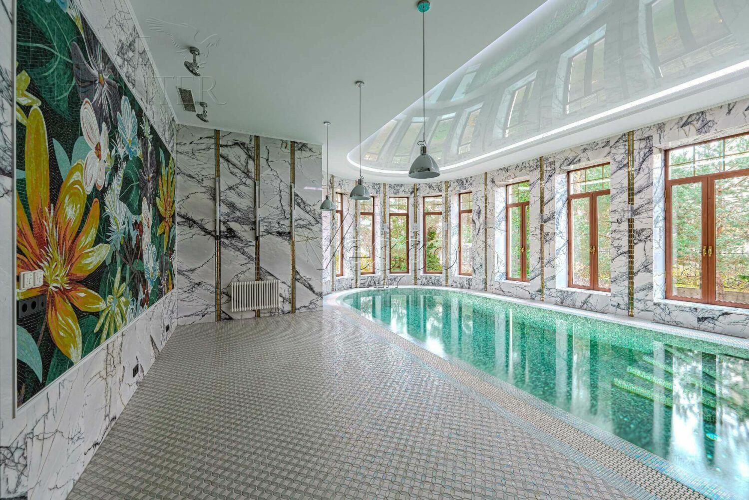 2-этажный коттедж 1 400 м² с отделкой