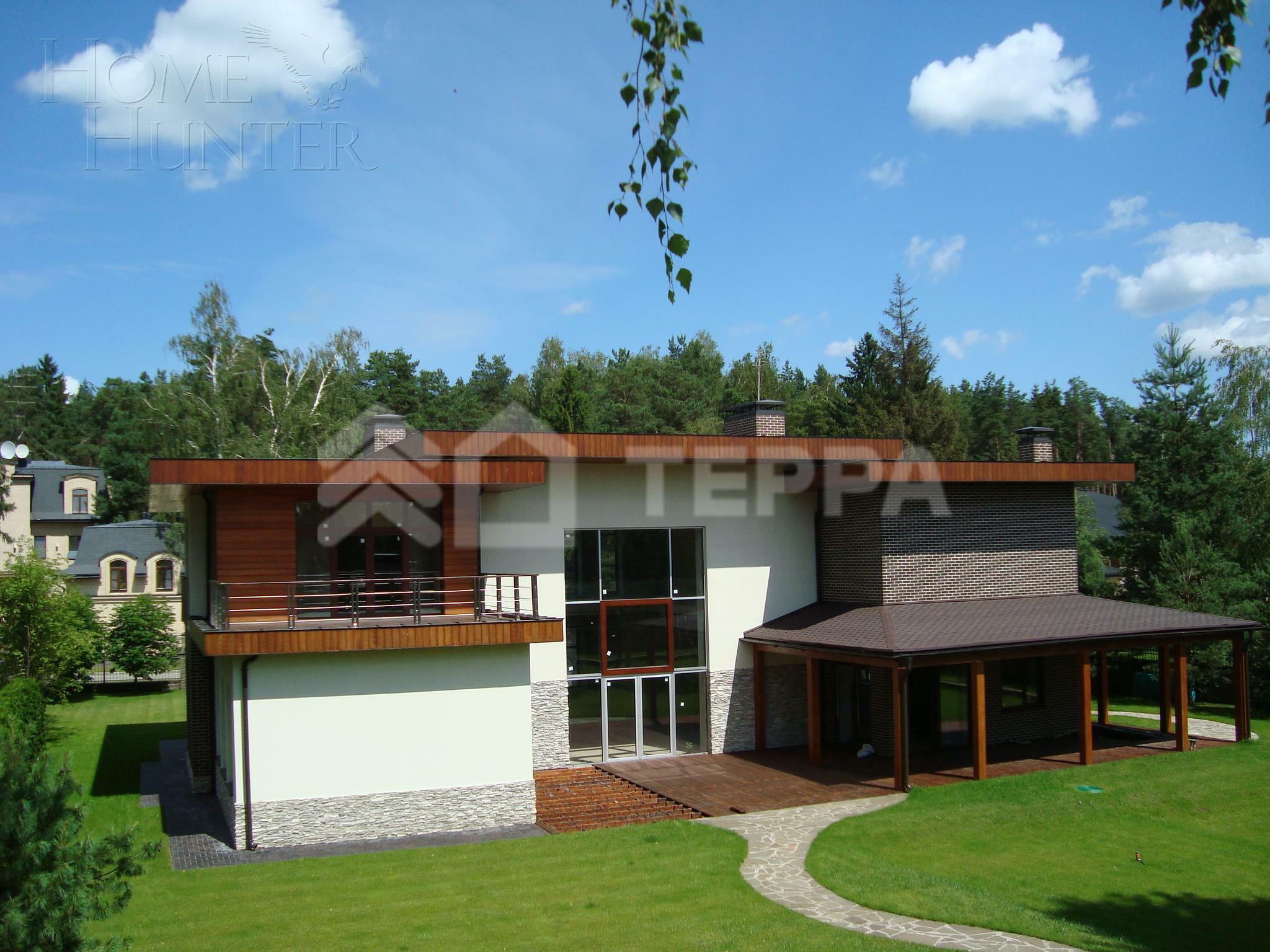 2-этажный коттедж 650 м² без отделки