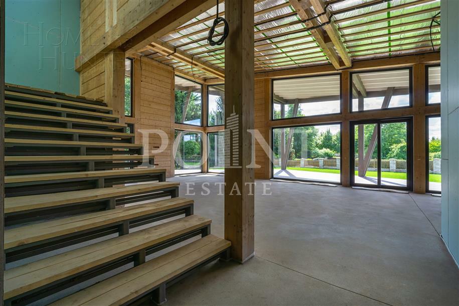 2-этажный коттедж 500 м² без отделки