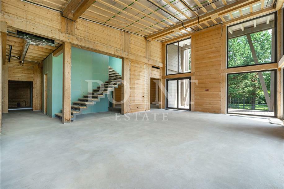 2-этажный коттедж 500 м² без отделки