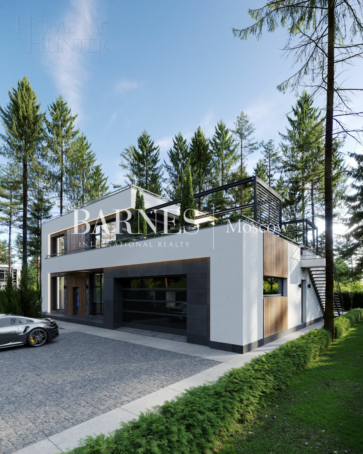 2-этажный коттедж 549 м² без отделки