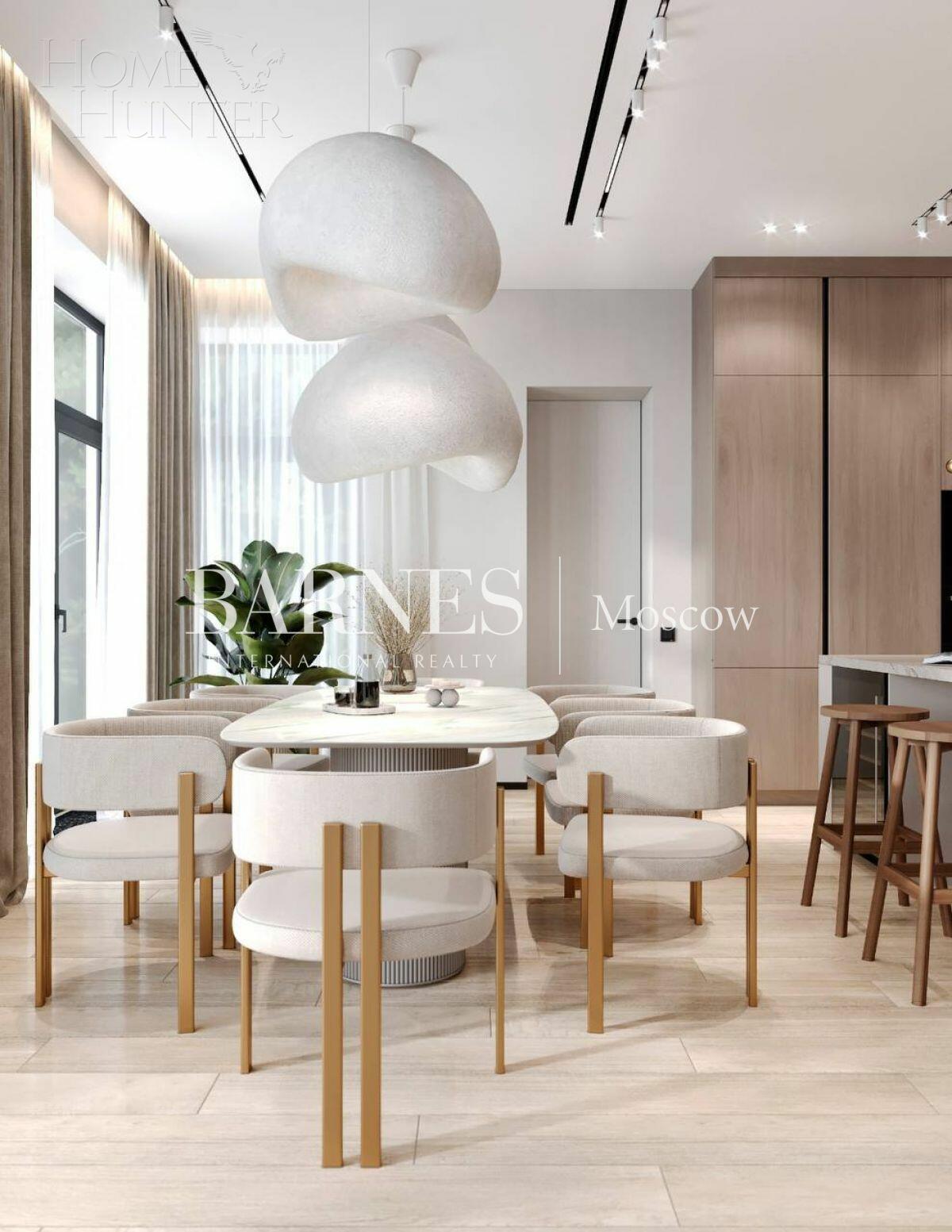 2-этажный коттедж 549 м² без отделки