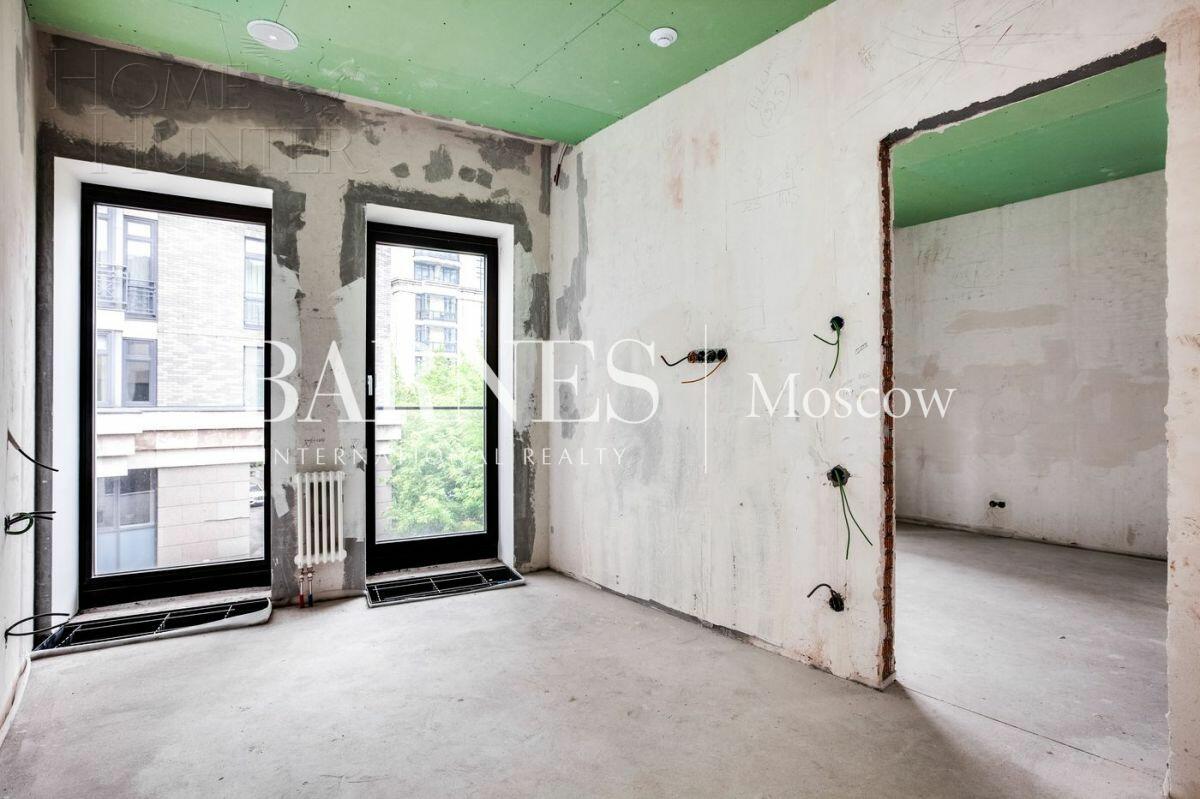 2-КОМН. АПАРТАМЕНТЫ БЕЗ ОТДЕЛКИ 44.3 М² НА 3 ЭТАЖЕ