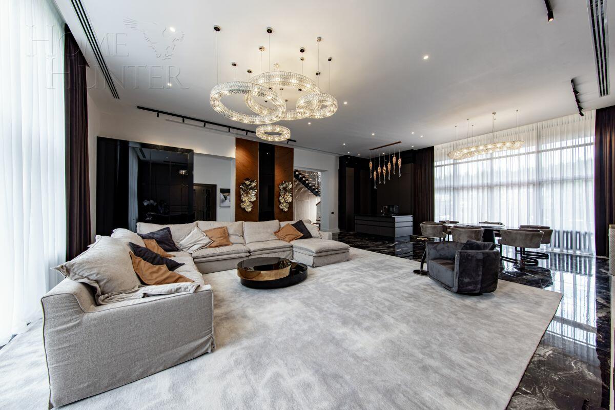 2-этажный коттедж 995 м² с отделкой