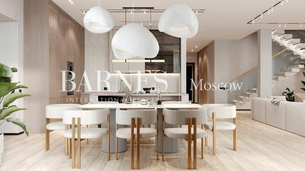 2-этажный коттедж 549 м² без отделки