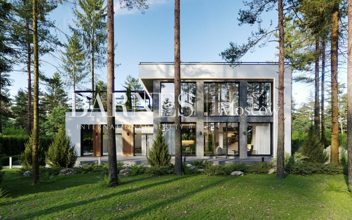 2-этажный коттедж 549 м² без отделки