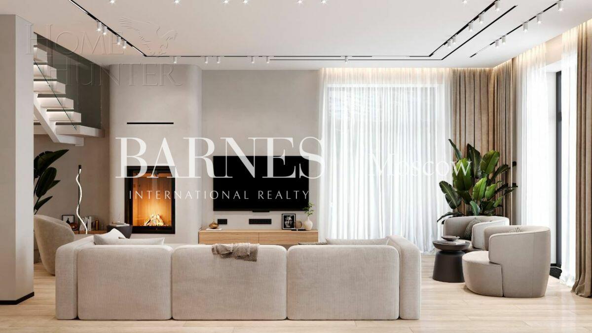 2-этажный коттедж 549 м² без отделки