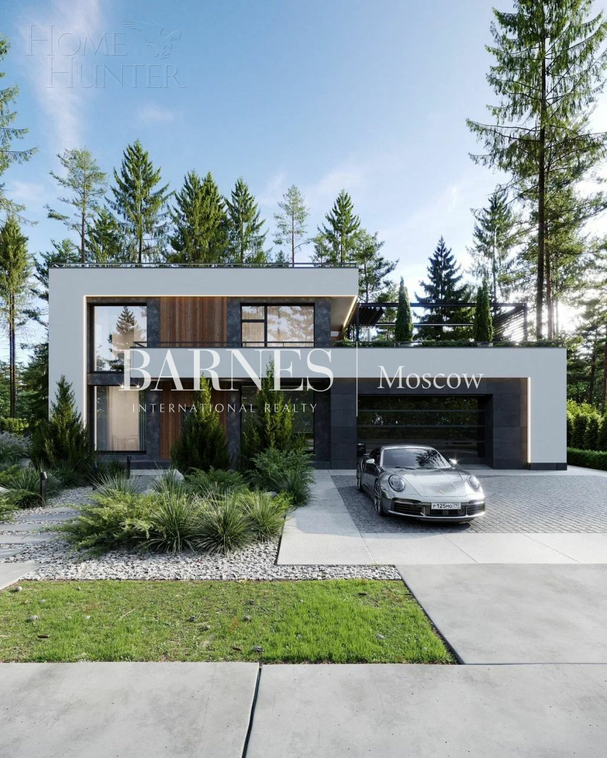 2-этажный коттедж 549 м² без отделки